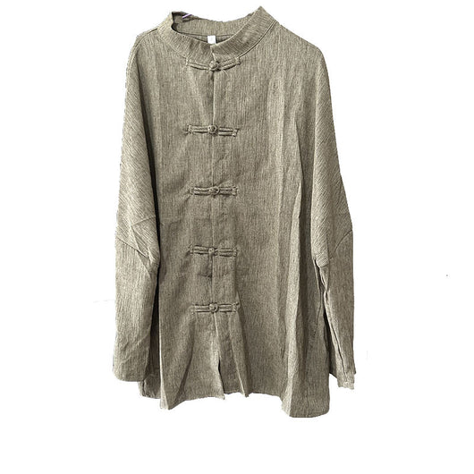 Blusa Holgada Estilo Chino con Efecto Fresco para Mujer - Image 6