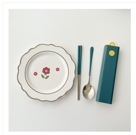 Plato Llano Cerámica Estilo Japonés Tulipán - Diseño Elegante y Funcional - Image 8