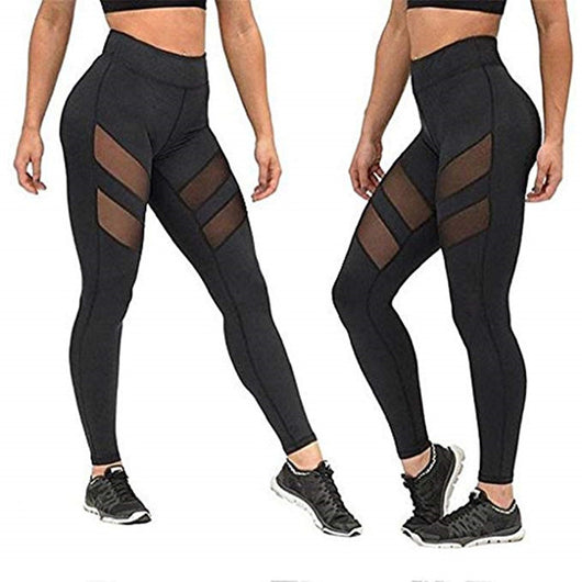 Leggings Yoga Cintura Alta con Malla Reductora - Abdomen y Glúteos Levantados - Image 4