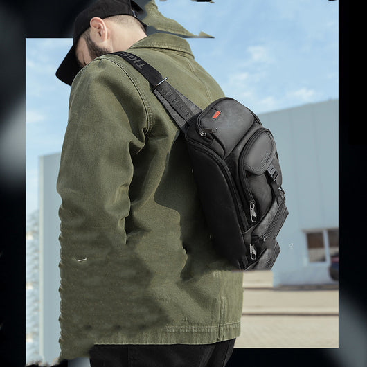 Bolsa Táctica Impermeable para Hombre - Bandolera Cruzada - Image 6