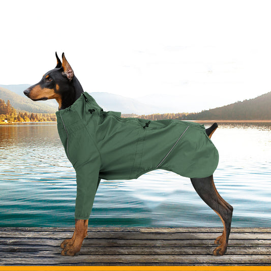 Ropa para Perros con Agujero de Tracción y Reflectante