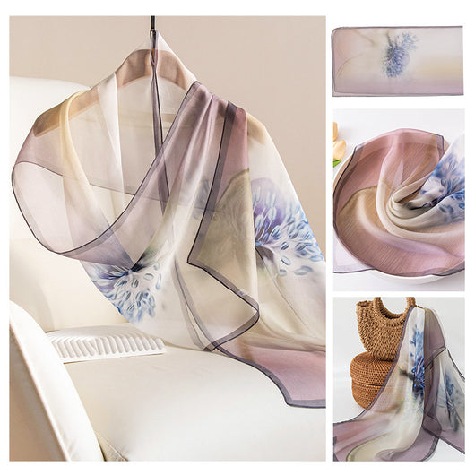 Pañuelo de Seda Mulberry Estampado para Mujer - Image 15