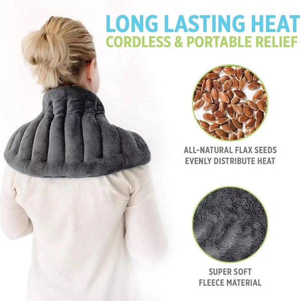 Almohadilla Térmica Microondas para Cuello y Hombros