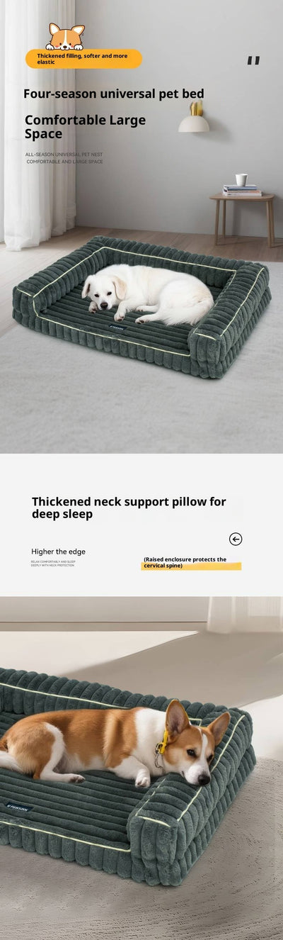 Cama Desmontable para Mascotas con Tejido Angora sin Pelo - Image 10