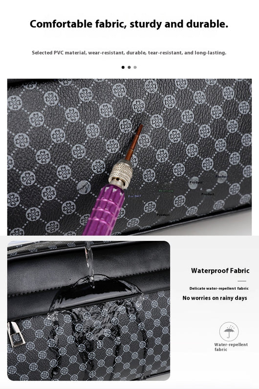 Cartera Vintage para Hombre con Estampado Artístico - Image 14