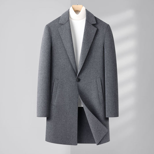 Abrigo de Lana Reversible para Hombre - Otoño e Invierno - Image 2