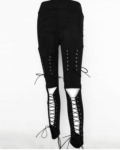 Pantalones de Pana Terciopelada con Cordones - Image 10