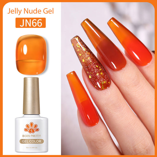 Esmalte de Uñas Gel UV Transparente Efecto Gelatina Fotocurable - Image 71
