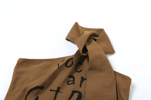 Top Halter Ajustado con Cuello Anudado y Espalda Descubierta - Image 14
