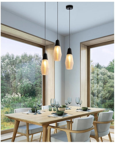 Lámpara Colgante de Cristal Moderna para Cafeterías y Restaurantes - Image 17