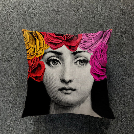 Funda de Almohada de Algodón y Lino para Sala de Estar - Image 33