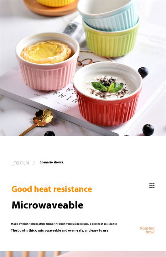 Tazón de Cerámica para Huevo al Vapor - Resistente al Horno - Image 21