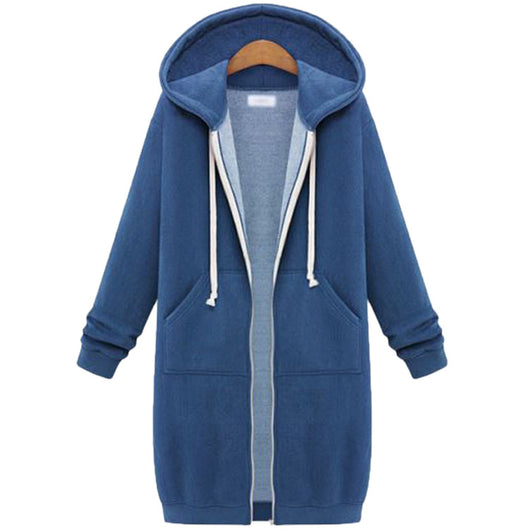 Chamarra Sudadera Polar con Capucha de Manga Larga - Image 23