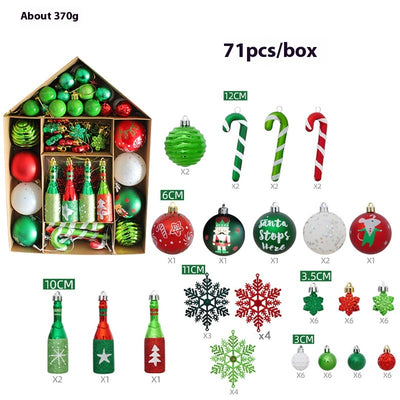 Adornos Navideños 6CM PET Pintados a Mano - Image 27