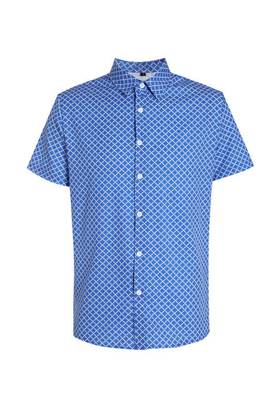 Camisa Casual de Cuadros Clásicos con Forro Diamante para Hombre