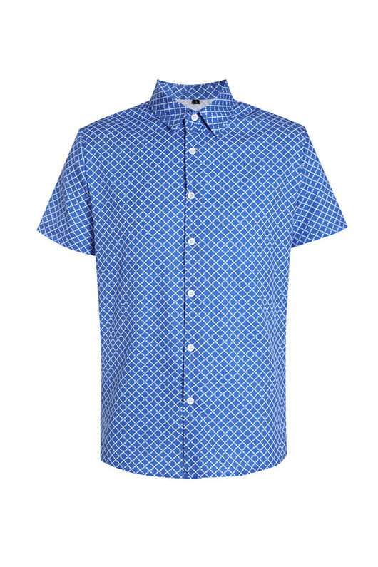 Camisa Casual de Cuadros Clásicos con Forro Diamante para Hombre