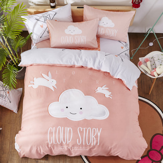 Ropa de Cama Infantil de Algodón con Diseños Animados - Image 64