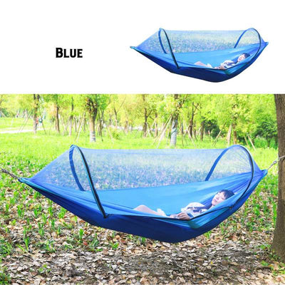 Hamaca Portátil Doble con Mosquitero para Camping y Aventuras - Image 20