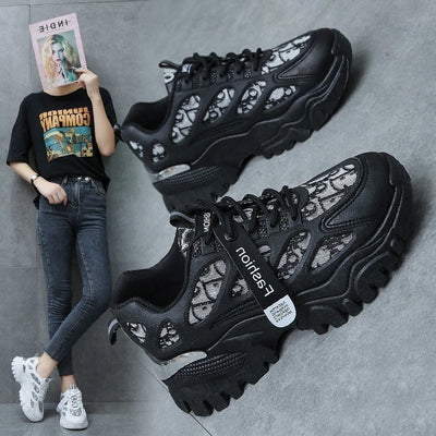 Zapatos Deportivos para Mujer Tipo Daddy Shoes - Malla Transpirable y Versátil - Image 3