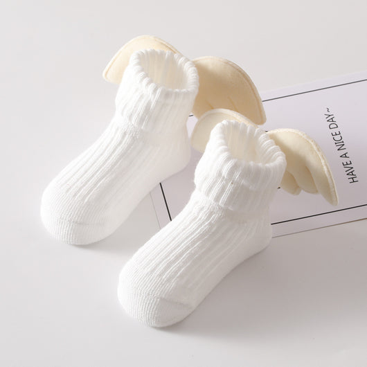 Calcetines Angelicales para Bebé con Alas Bordadas - Image 18