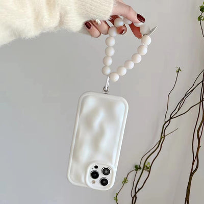 Funda para Celular Blanca con Relieve Elegante - Image 3