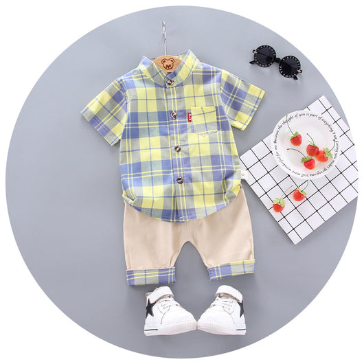 Conjunto Infantil de Camisa Manga Corta - Image 5