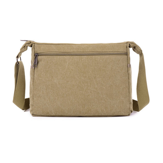 Bolsa Mensajera Retro Hombre con Diseño de Capas - Image 3