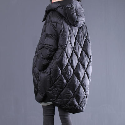 Chaqueta de Algodón con Capucha Largo Medio - Image 11