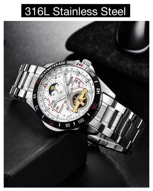 Reloj Mecánico Impermeable para Hombre - Image 14