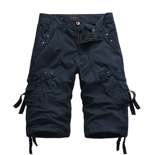 Pantalones Cortos Cargo con Múltiples Bolsillos para Playa - Image 10