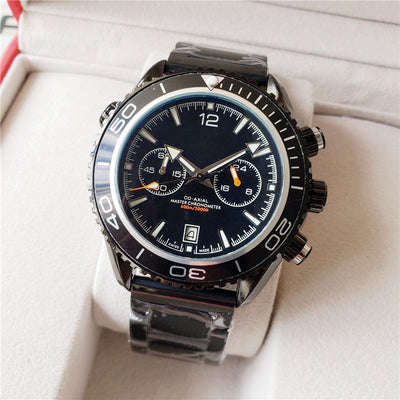 Reloj de Cuarzo para Hombre con Diseño Minimalista de Dos Ojos - Image 10
