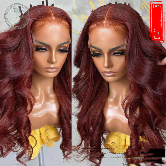 Peluca Frontal de Encaje Ondulada Sexy con Efecto Natural - Image 4