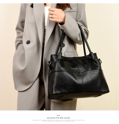 Bolso Tote de Cuero Suave para Mujer - Bolsa Mensajero Profesional - Image 29