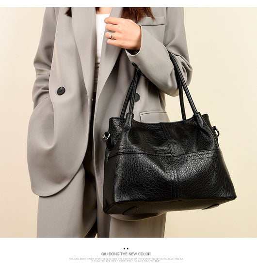 Bolso Tote de Cuero Suave para Mujer - Bolsa Mensajero Profesional - Image 29