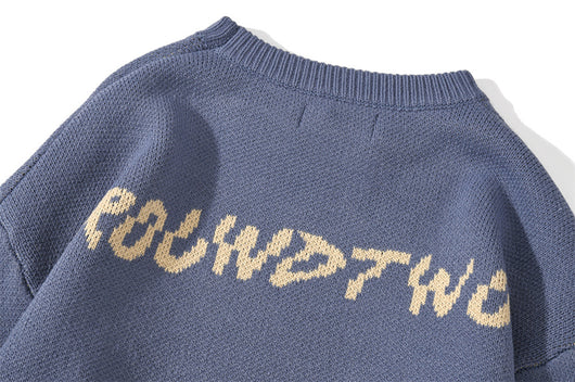 Suéter Tejido Jacquard con Patrón de Mariposas para Mujer - Image 13
