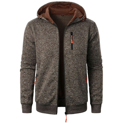 Cardigan Deportivo con Capucha Jacquard para Hombre - Image 7