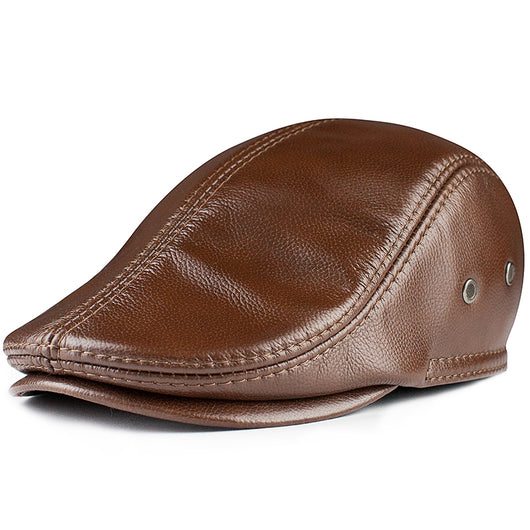 Sombrero de Cuero Genuino para Hombre - Abrigo Invernal Premium - Image 9