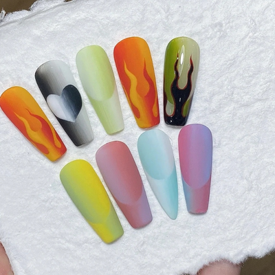 Esmalte de Uñas Degradado Bicolor Efecto Espejo Francés - Image 3