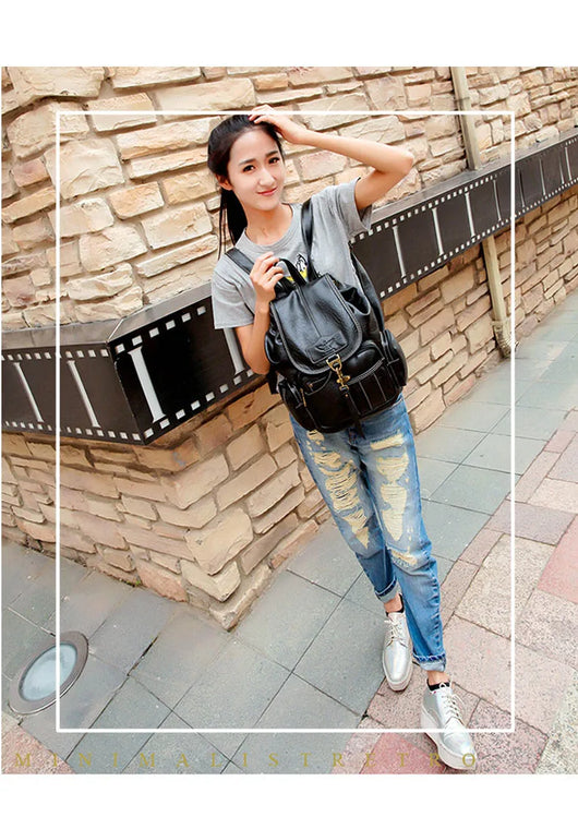 Mochila Retro para Mujer - Diseño Moderno y Funcional - Image 17