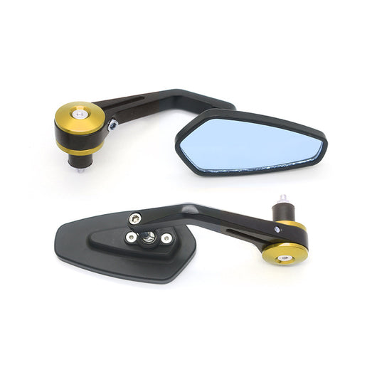 Espejo Retrovisor Curvo Diamante para Manillar Modificado de Motocicleta - Image 6