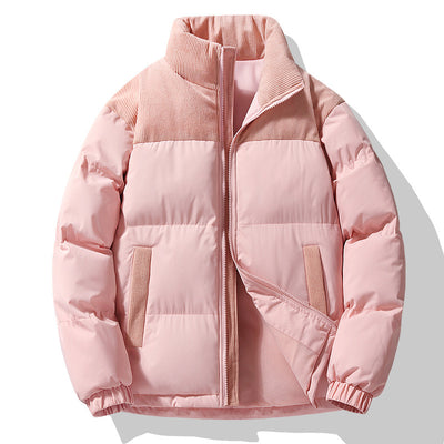 Abrigo Acolchado Unisex de Cuello Alto para Invierno - Image 8