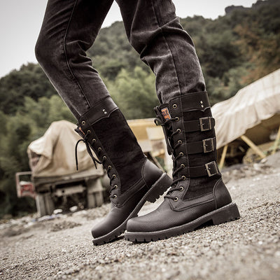 Botas Militares Tácticas para Hombre - Resistentes para Exterior - Image 9