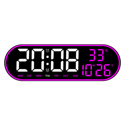 Reloj de Pared Digital Multifuncional para Sala - Decoración Moderna - Image 6