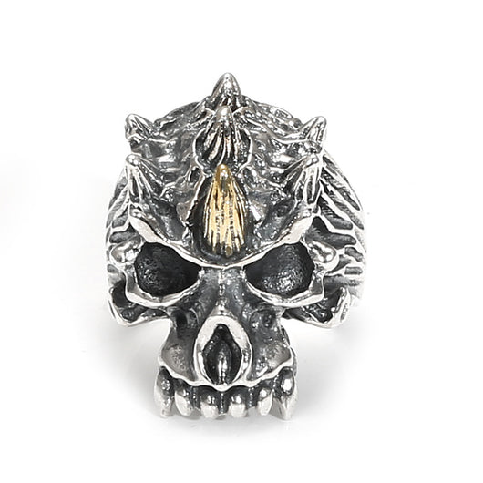 Anillo de Calavera Personalizado Abierto para Hombre - Image 5