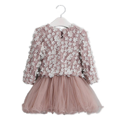 Vestido Princesa de Pétalos para Niña - Colección Invierno - Image 4