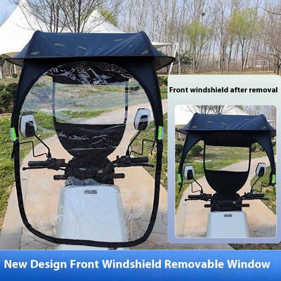 Toldo Protector Solar para Batería de Auto y Moto - Universal Cuatro Estaciones - Image 7