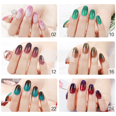Esmalte de Uñas Termocromático Impermeable - Colores Otoño Invierno - Image 8