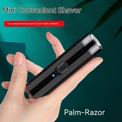 Afeitadora Eléctrica Mini Portátil Recargable para Hombres - Image 9