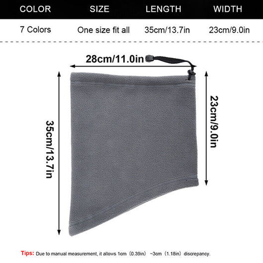 Pasamontaña Térmico Deportivo - Braga Cuello Polar Multiusos para Invierno - Image 9