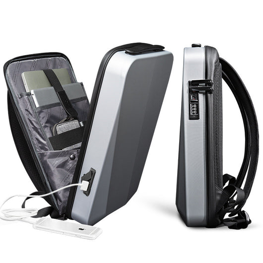 Mochila Ejecutiva Impermeable con Compartimento para Laptop - Diseño Profesional en Carcasa Rígida - Image 3